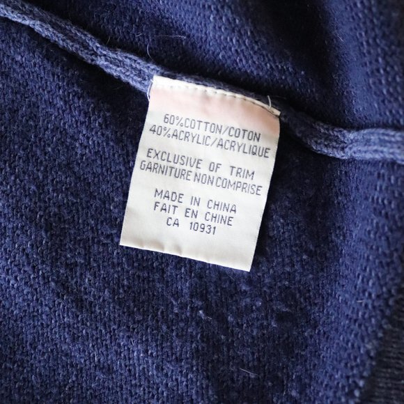 Laura Petites Blue Cardigan - Picture 8 of 9